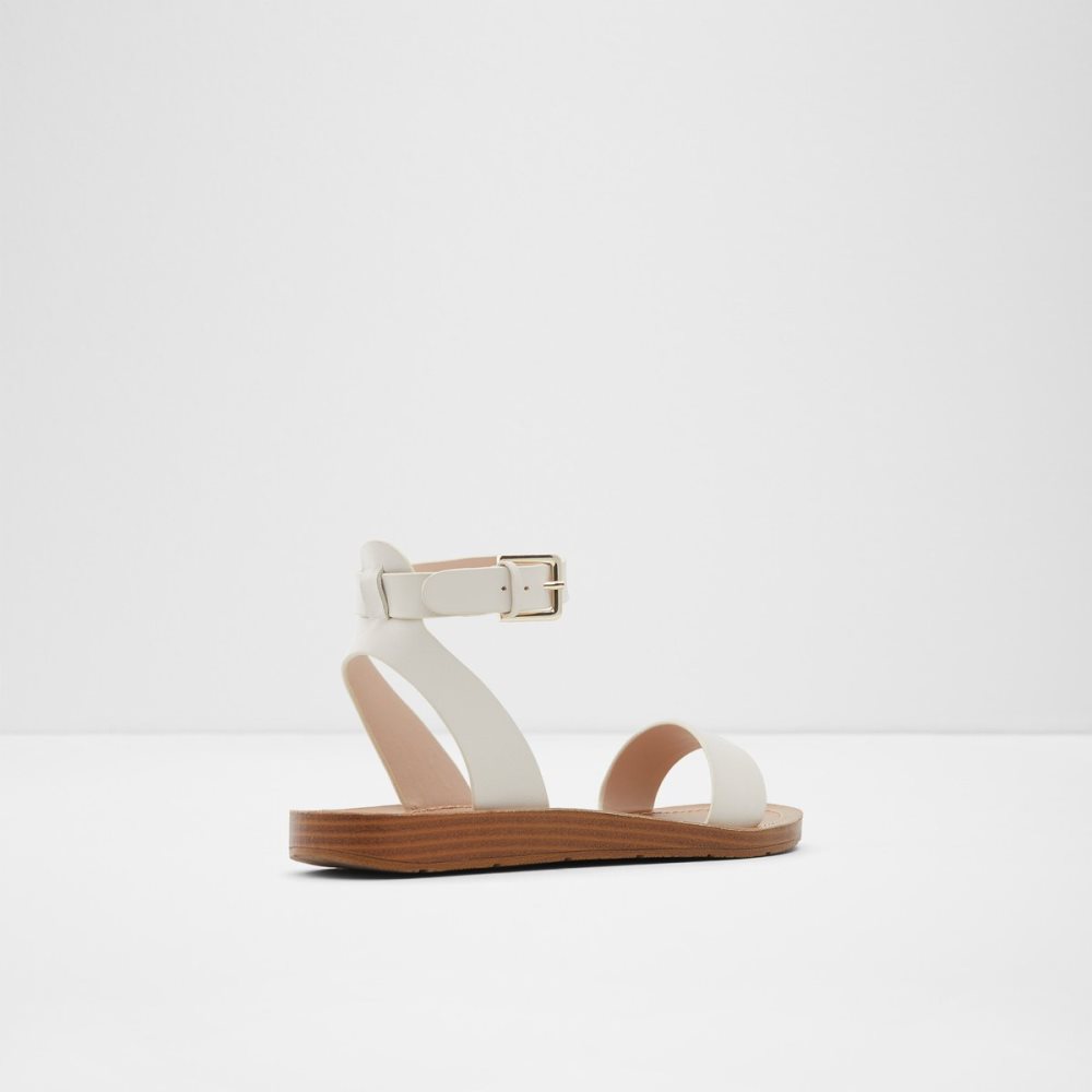 White Aldo Kedaredia Flat Sandal Sandals | 75YMUVRCH