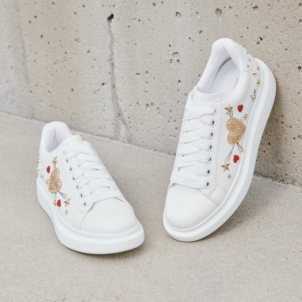 White Aldo Kewarra Sneakers | 76BXSQELG