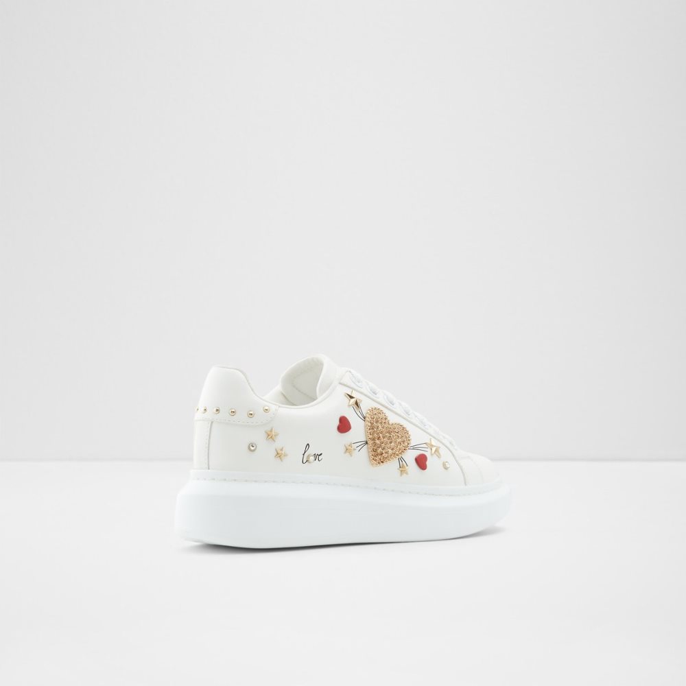 White Aldo Kewarra Sneakers | 76BXSQELG