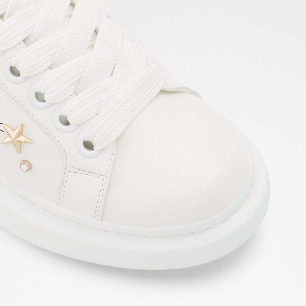 White Aldo Kewarra Sneakers | 76BXSQELG