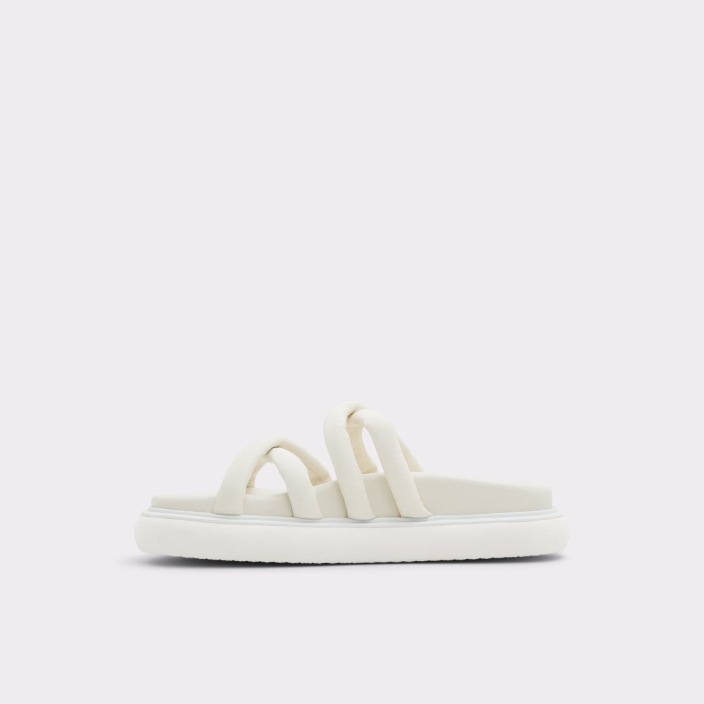 White Aldo Kutshina Slide Sandal Sandals | 03BIJKHEZ