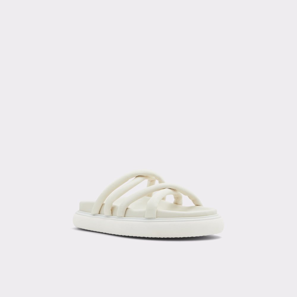 White Aldo Kutshina Slide Sandal Sandals | 03BIJKHEZ