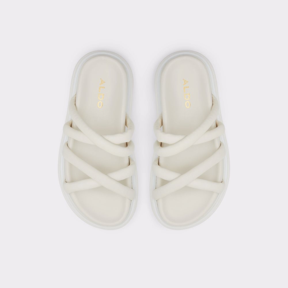 White Aldo Kutshina Slide Sandal Sandals | 03BIJKHEZ