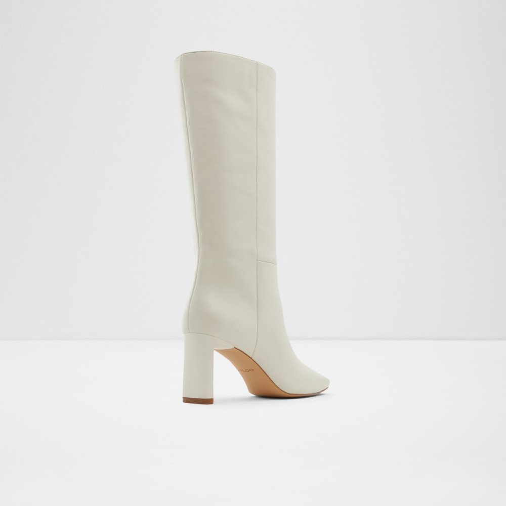 White Aldo Lille Mid-calf Tall Boots | 91YLDCZAF