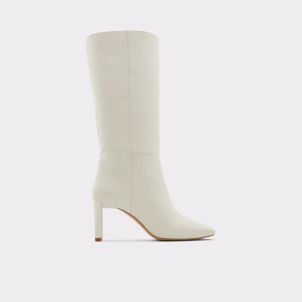 White Aldo Lille Mid-calf Tall Boots | 91YLDCZAF