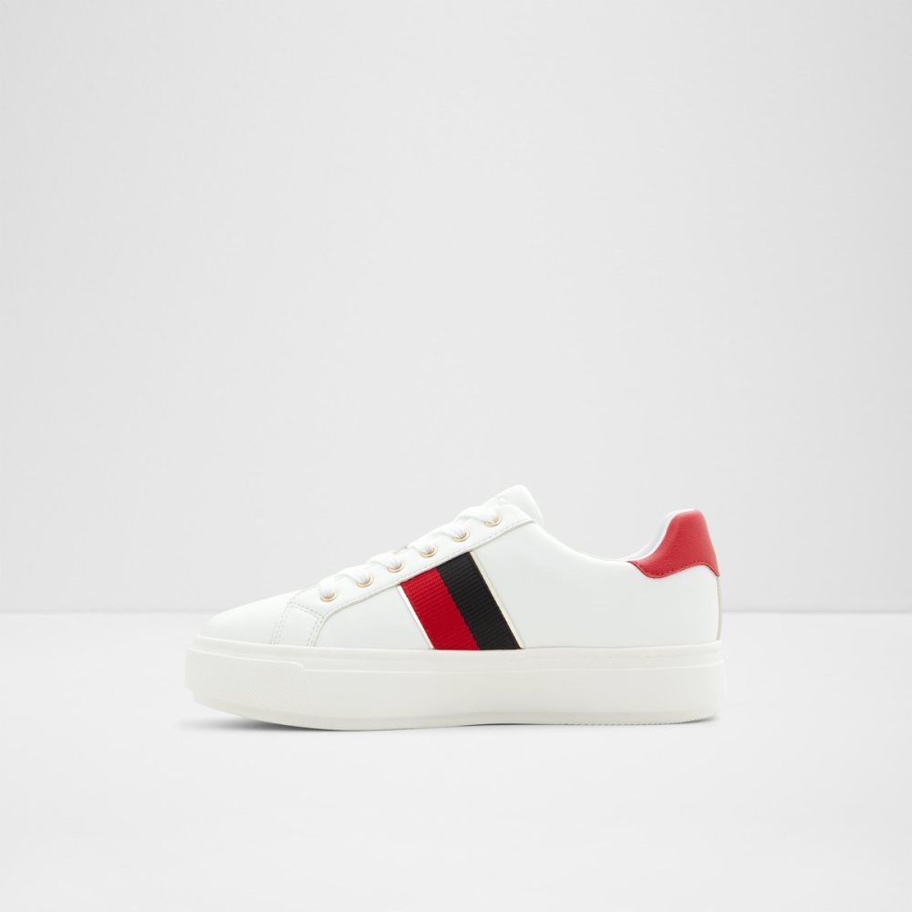 White Aldo Lovealways Low Top - Cup Sole Sneakers | 94AFVUIHO