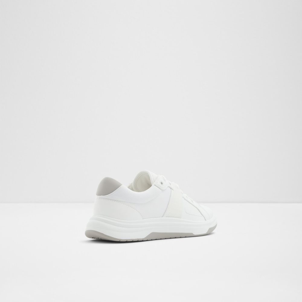 White Aldo Makau Low Top Sneakers | 67FICMXOU