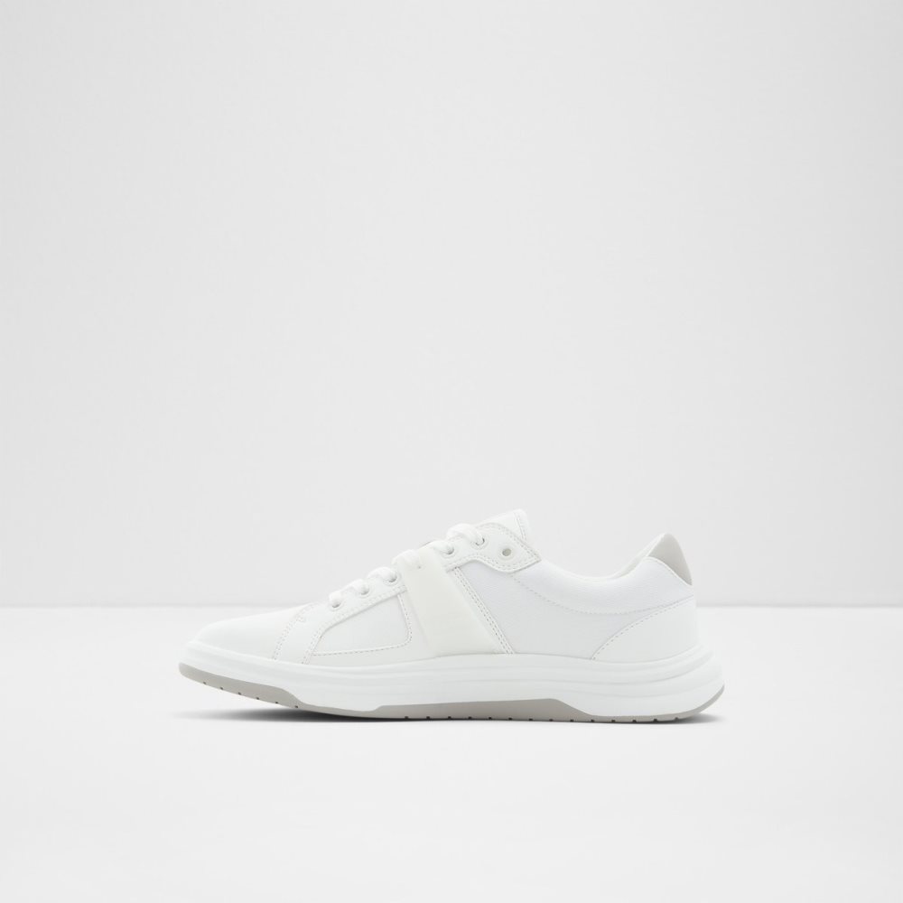 White Aldo Makau Low Top Sneakers | 67FICMXOU