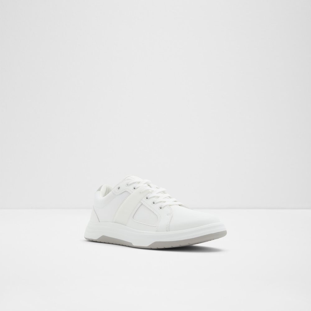 White Aldo Makau Low Top Sneakers | 67FICMXOU