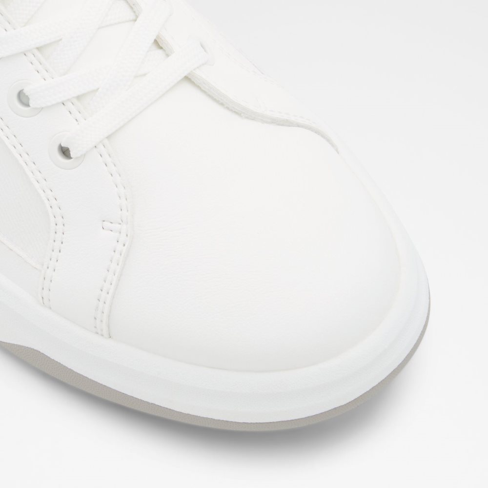 White Aldo Makau Low Top Sneakers | 67FICMXOU