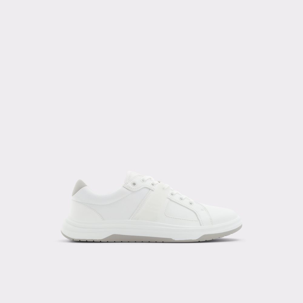 White Aldo Makau Low Top Sneakers | 67FICMXOU