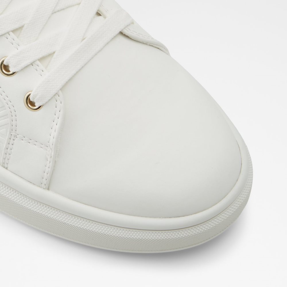 White Aldo Mirardo High Top Sneakers | 65VMINHTP