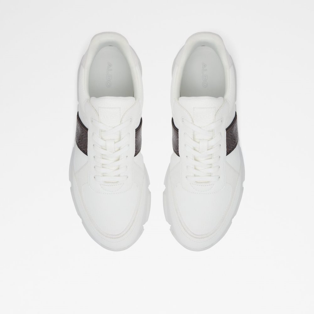 White Aldo Murvaise Jogger Sole Sneakers | 92NOWVXKZ