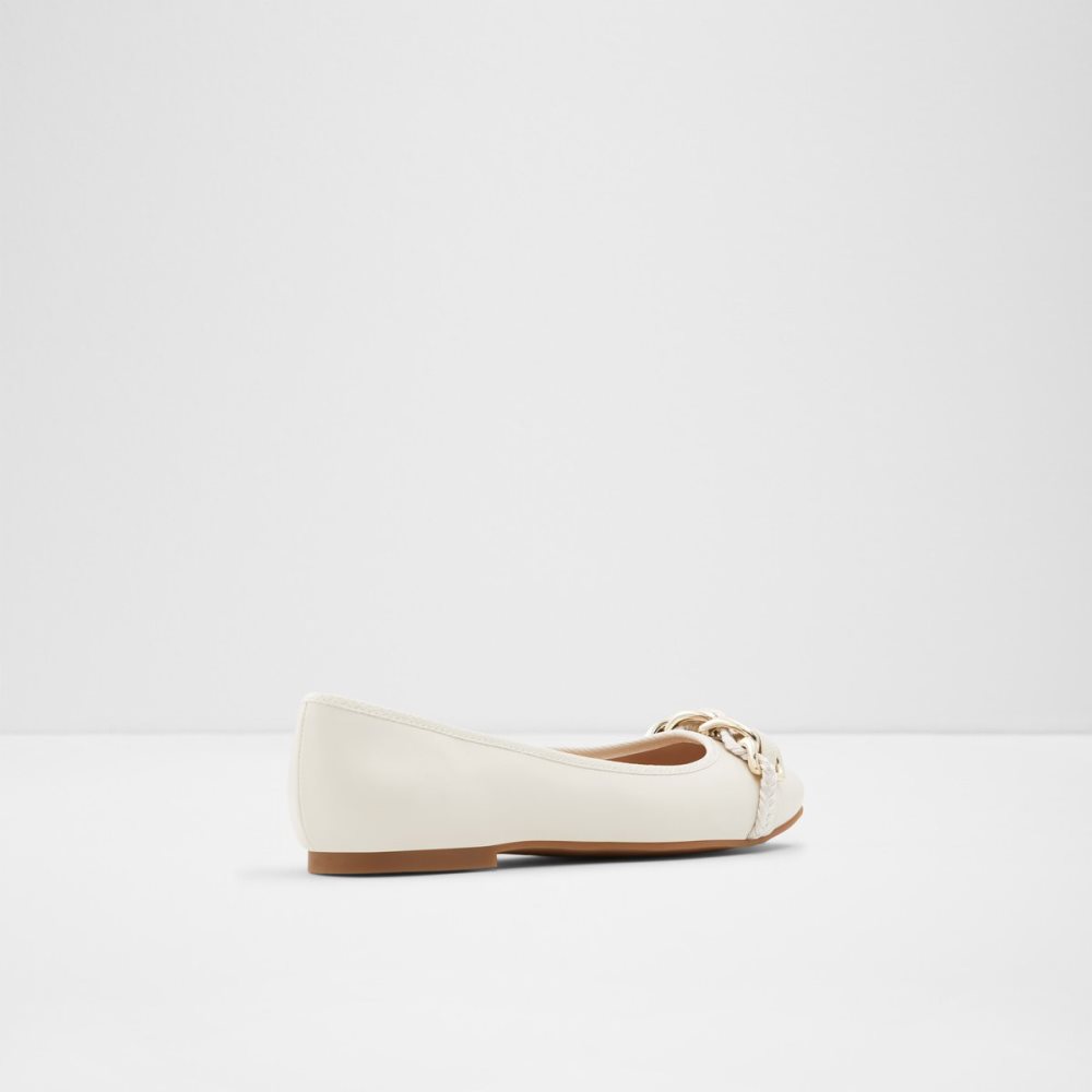 White Aldo Ocalirin Ballerina | 84ZBEYJMC