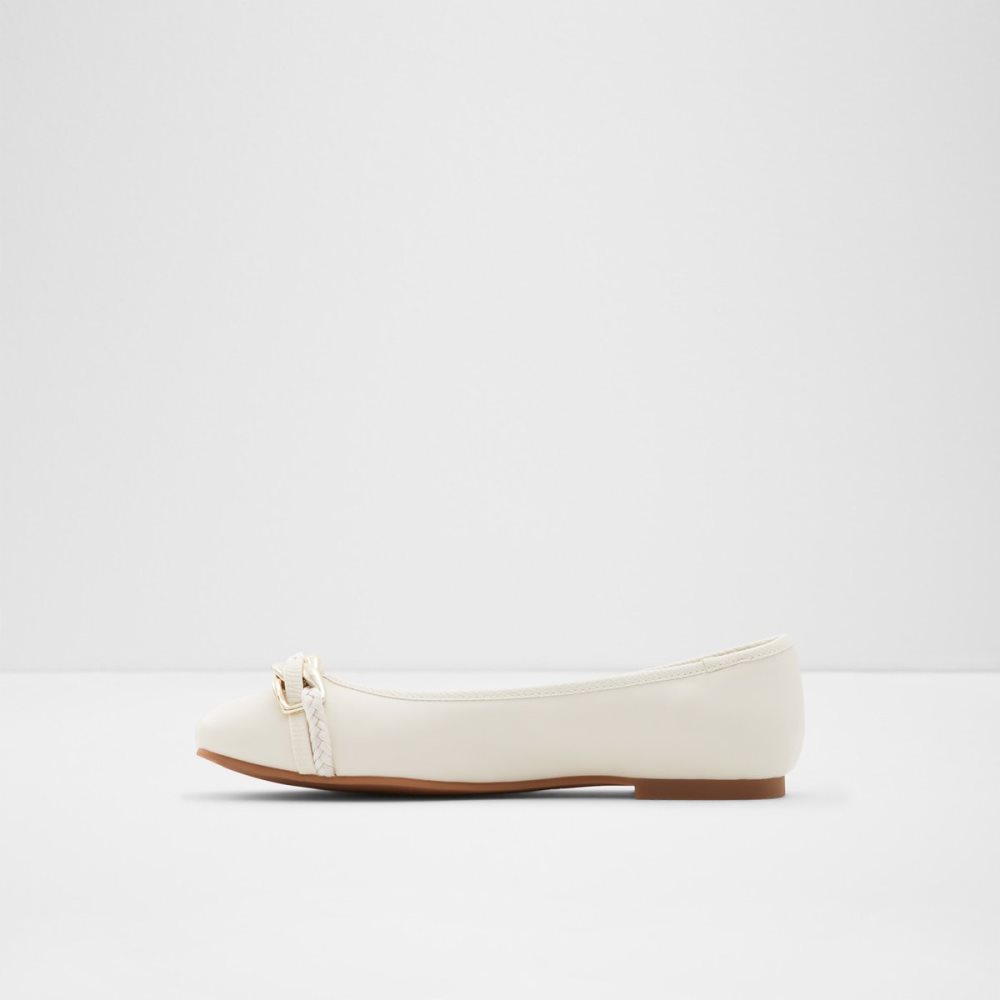 White Aldo Ocalirin Ballerina | 84ZBEYJMC