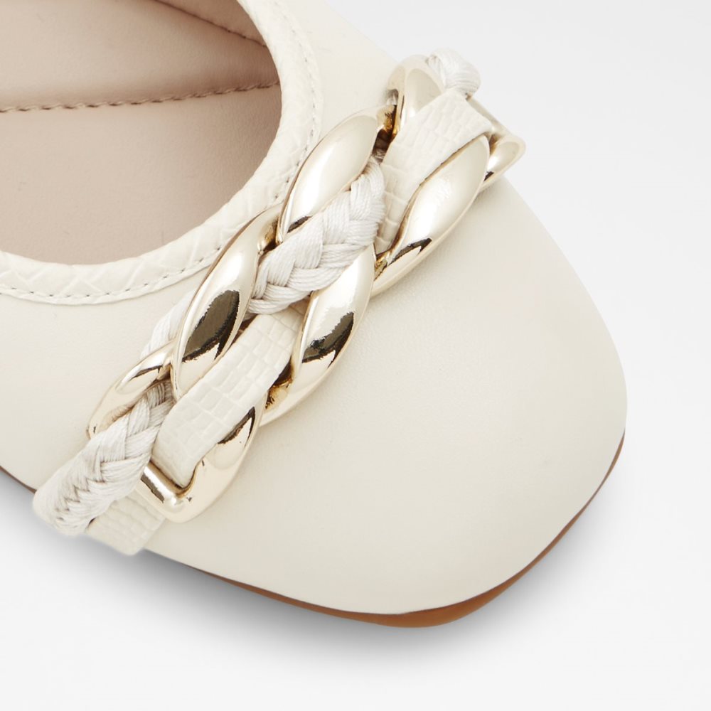 White Aldo Ocalirin Ballerina | 84ZBEYJMC