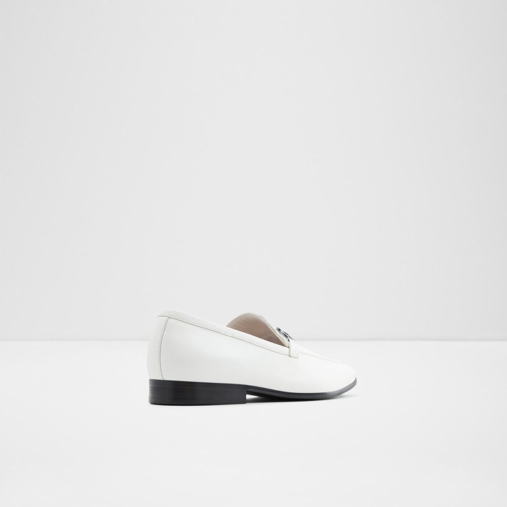 White Aldo Olathienflex Loafers | 02FWCOQLA