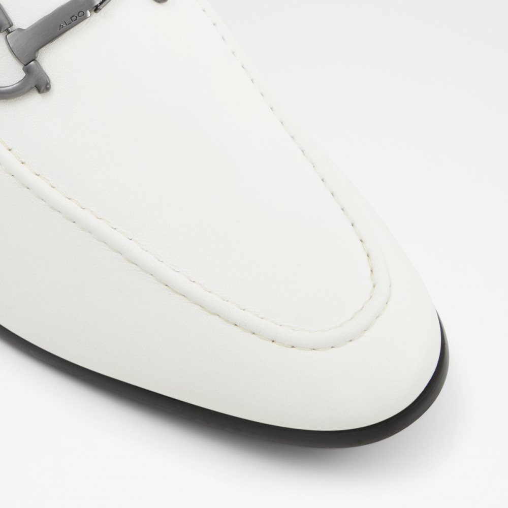 White Aldo Olathienflex Loafers | 02FWCOQLA