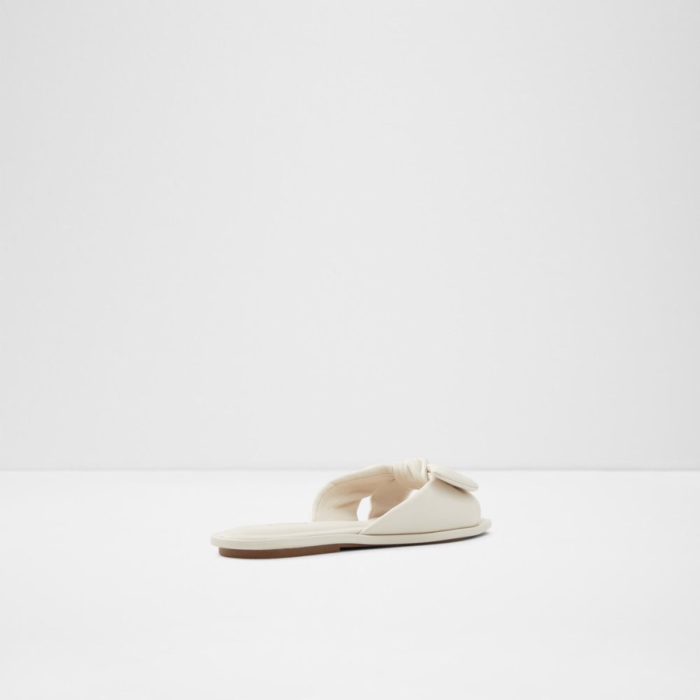 White Aldo Peony Slide Sandal Sandals | 23RFLDISZ