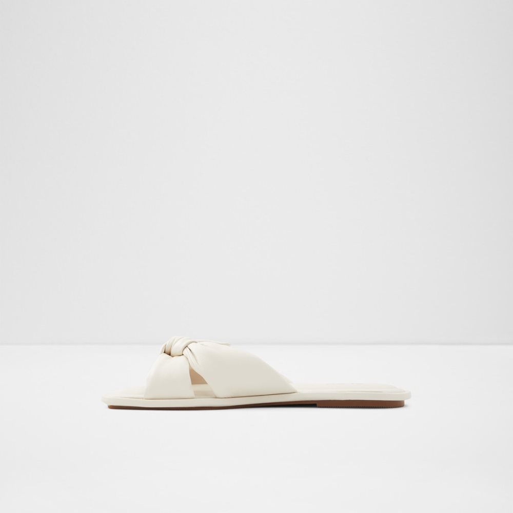 White Aldo Peony Slide Sandal Sandals | 23RFLDISZ