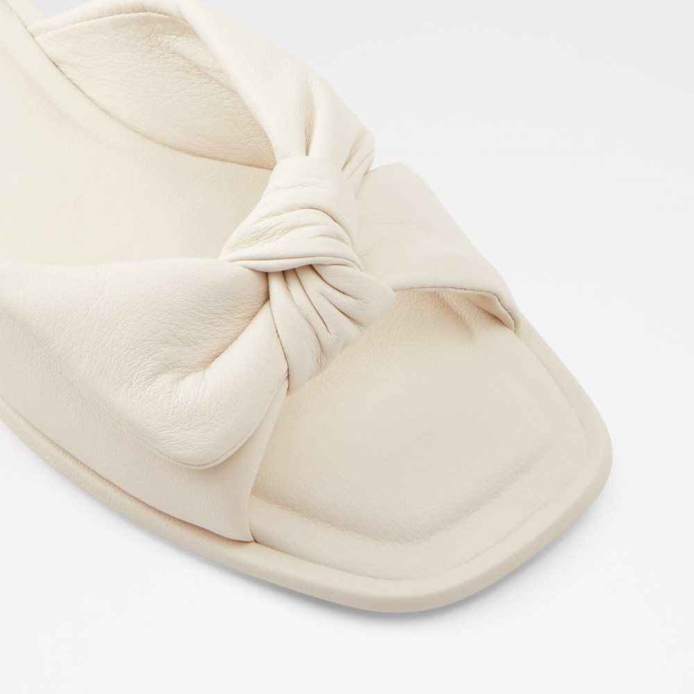 White Aldo Peony Slide Sandal Sandals | 23RFLDISZ