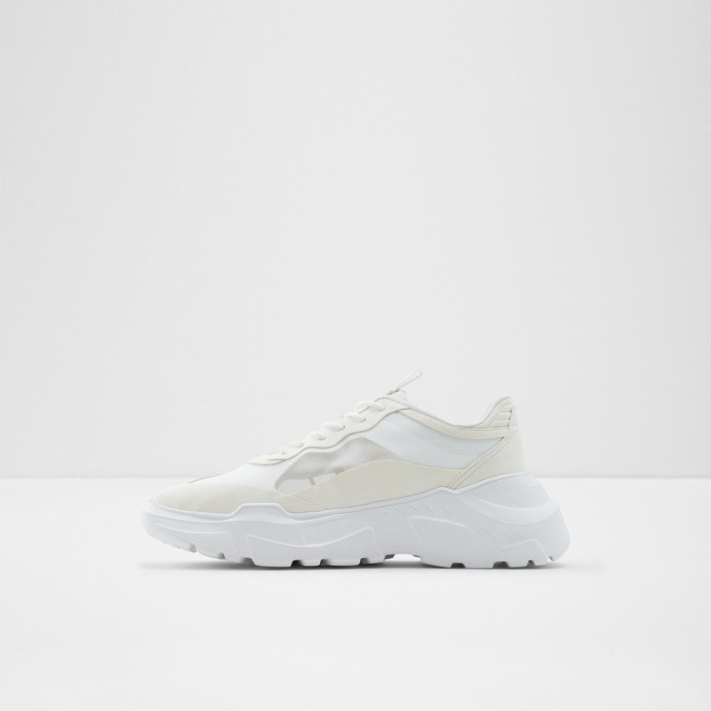 White Aldo Quicksole Low Top - Jogger Sole Sneakers | 78YKILRBW