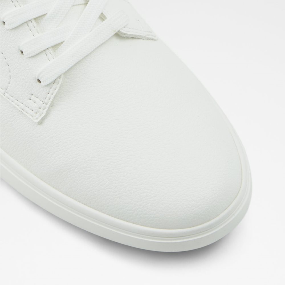 White Aldo Rigidus Low Top - Cup Sole Sneakers | 76NIBUOTW