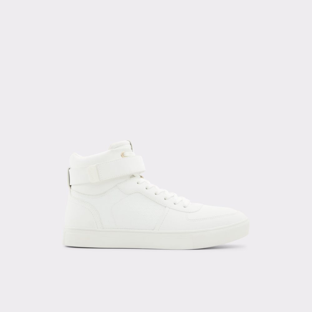 White Aldo Sethen High Top - Cup Sole Sneakers | 98RNMVOSJ