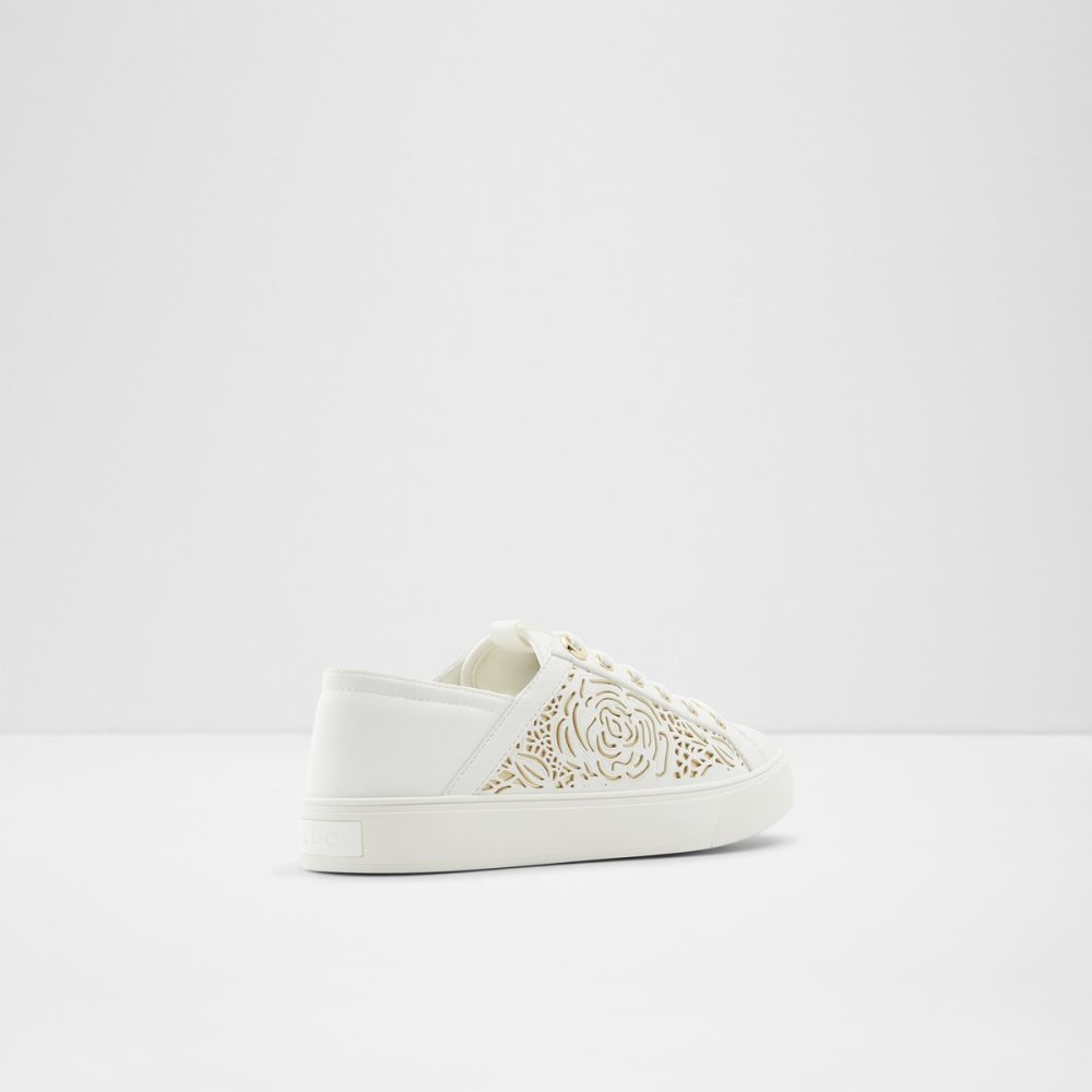 White Aldo Stepaniee Low Top Sneakers | 04WAKDUSX