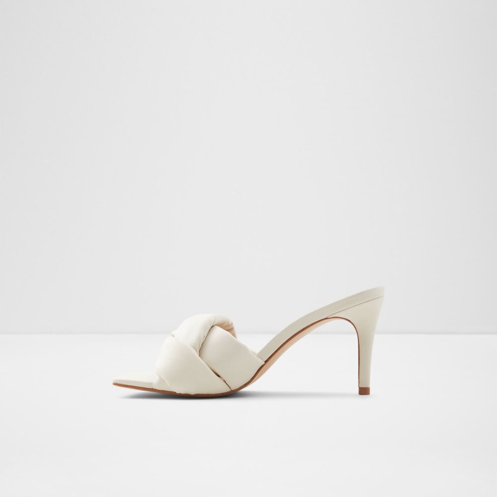 White Aldo Syngrapha Heeled Mule - Stiletto Heels | 98KFTWXZI