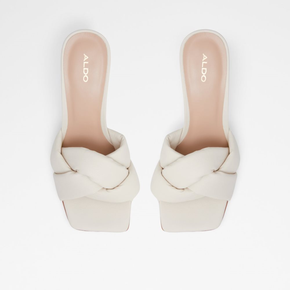 White Aldo Syngrapha Heeled Mule - Stiletto Heels | 98KFTWXZI