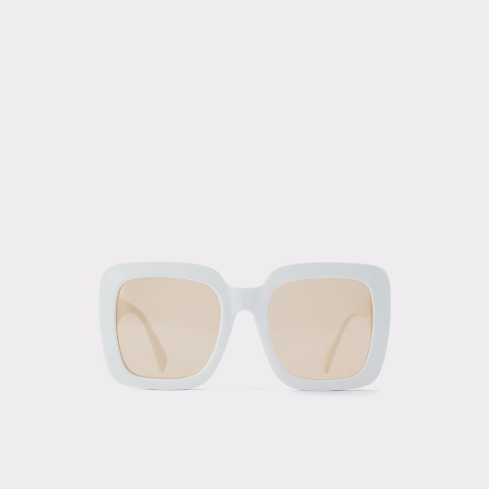 White Aldo Thalin Sunglasses | 42EXGFKQU