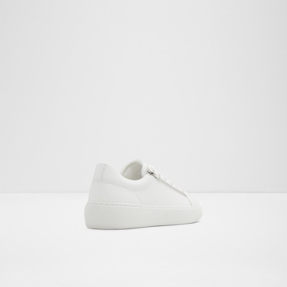 White Aldo Theta Low Top - Cup Sole Sneakers | 56RHIJGDM