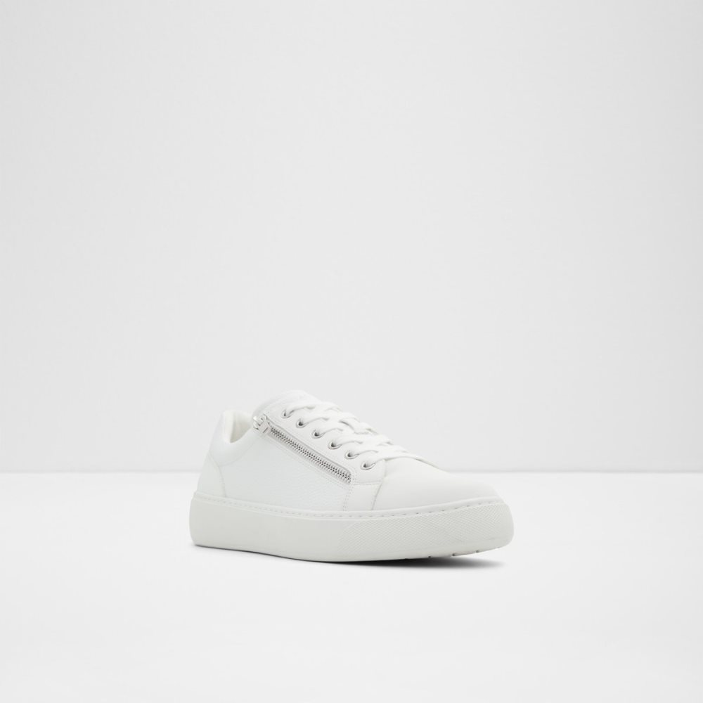 White Aldo Theta Low Top - Cup Sole Sneakers | 56RHIJGDM