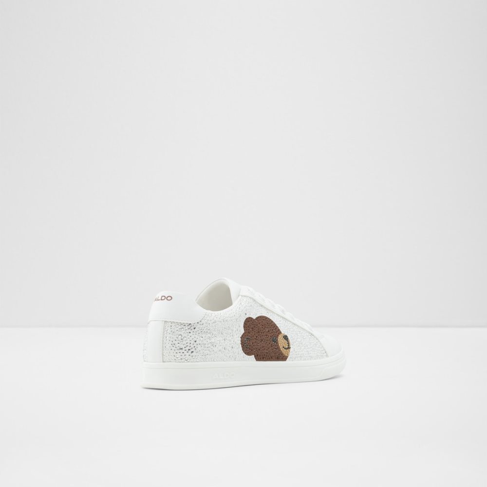 White Aldo Toto Low Top Sneakers | 58NRFKCOP