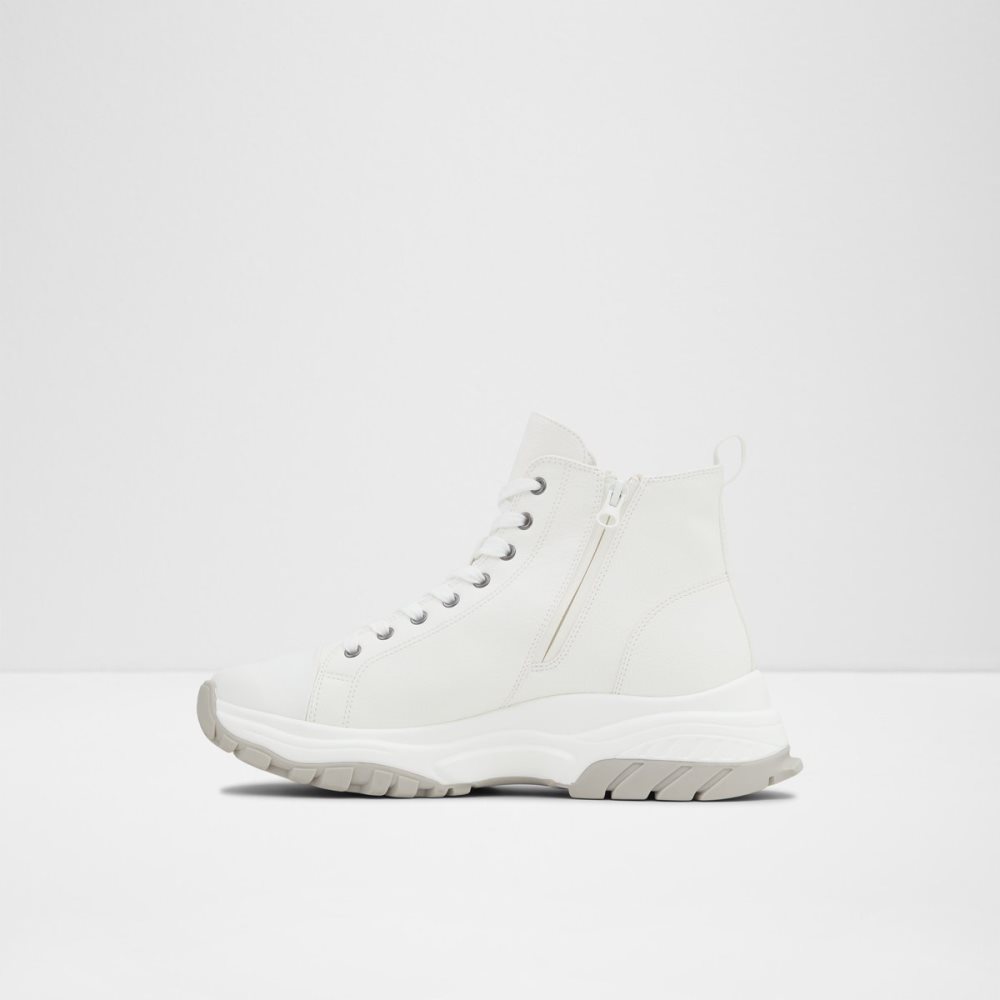 White Aldo Vertex High Top - Jogger Sole Rain Boots | 30PMIQJAX