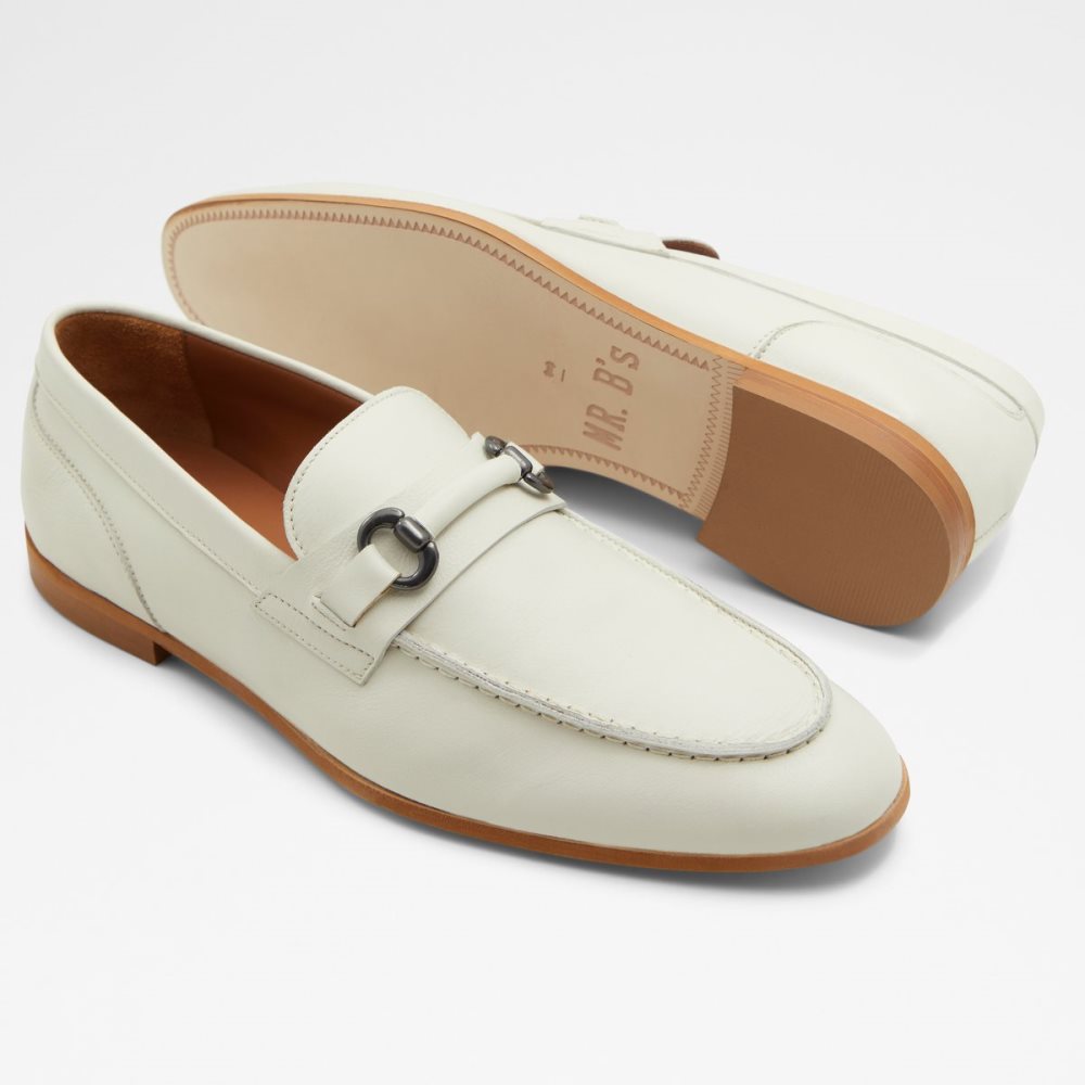 White Aldo Violettes Loafers | 92ZPVDTXY