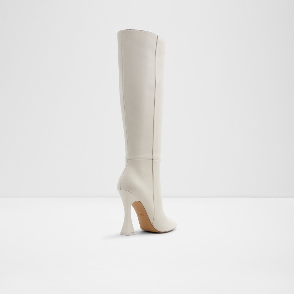 White Aldo Vonteese Knee-high Tall Boots | 43KRHJXPI