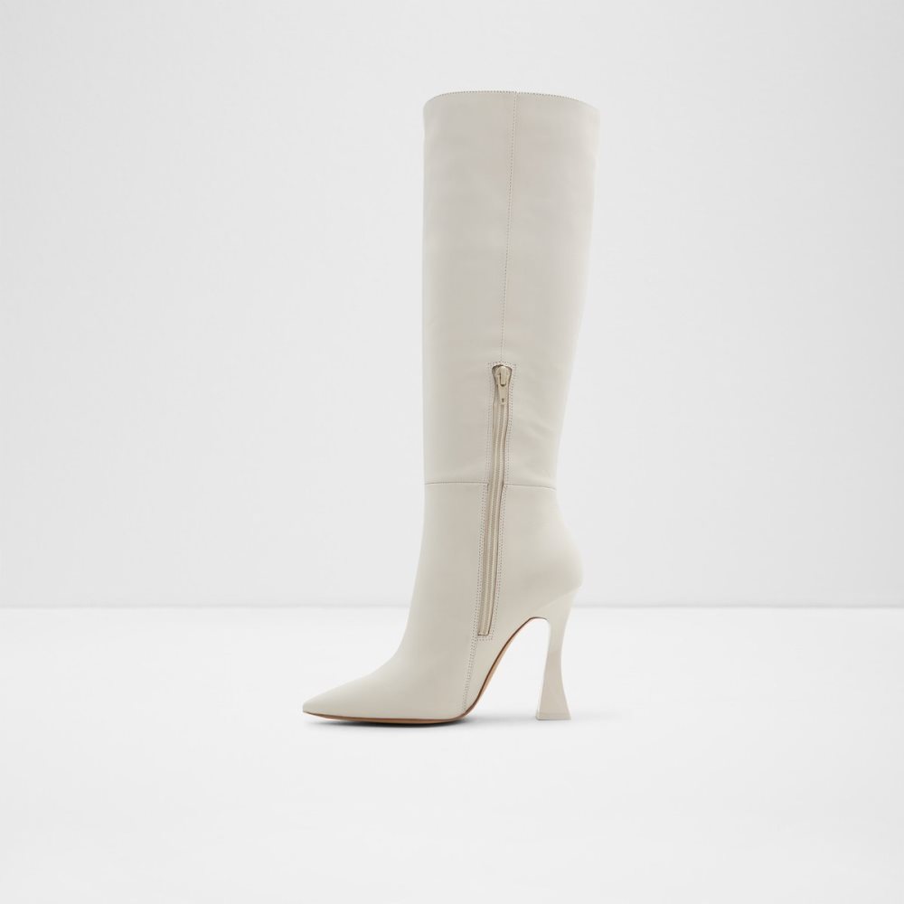 White Aldo Vonteese Knee-high Tall Boots | 43KRHJXPI