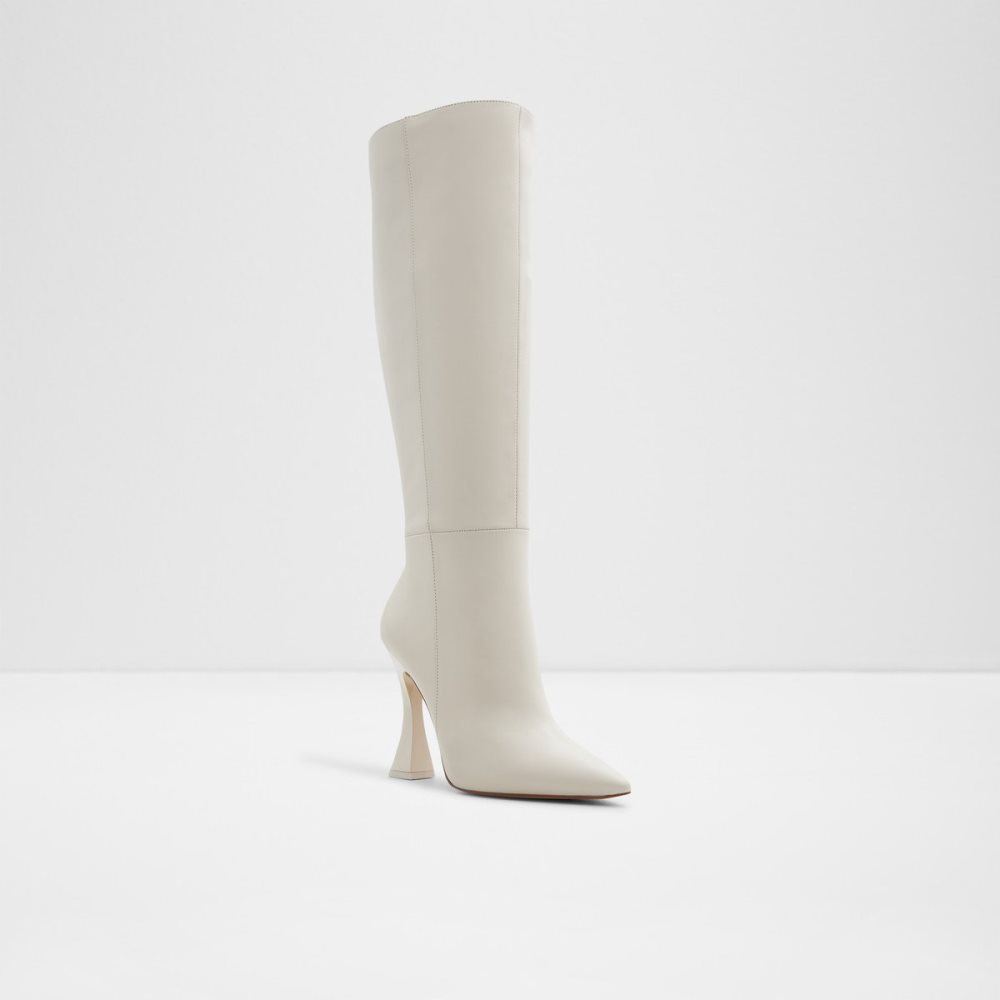 White Aldo Vonteese Knee-high Tall Boots | 43KRHJXPI