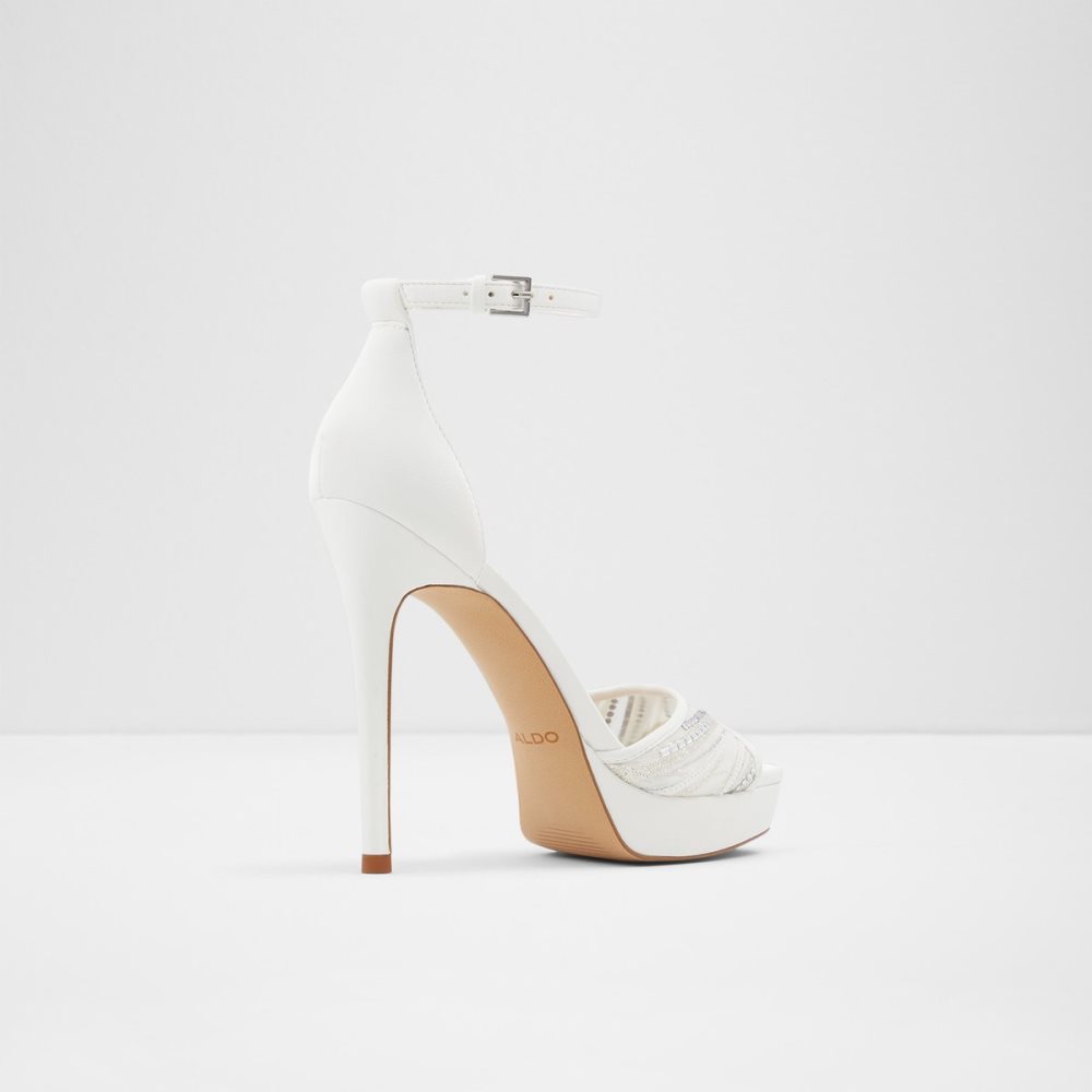 White Aldo Wicoethiel High - Platform Shoes | 09HMGJZON