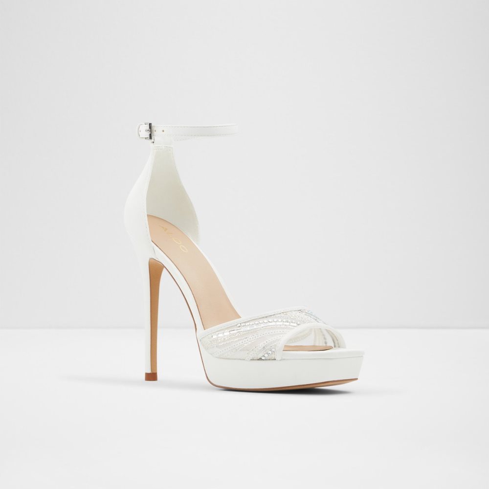 White Aldo Wicoethiel High - Platform Shoes | 09HMGJZON