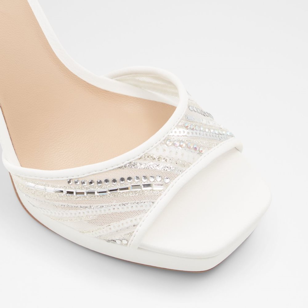 White Aldo Wicoethiel High - Platform Shoes | 09HMGJZON