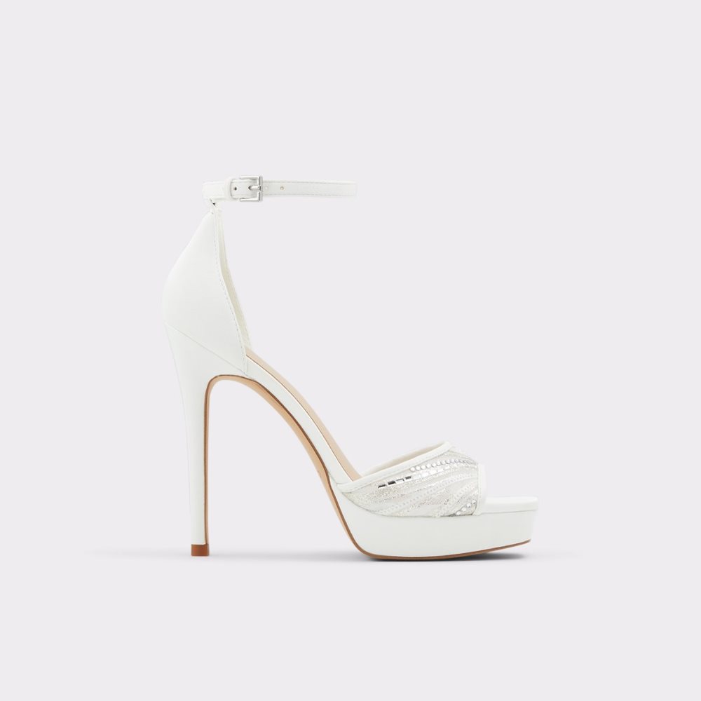 White Aldo Wicoethiel High - Platform Shoes | 09HMGJZON