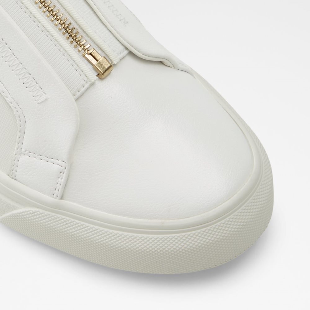 White Aldo Xander Slip-on Sneakers | 27LWPTDJS