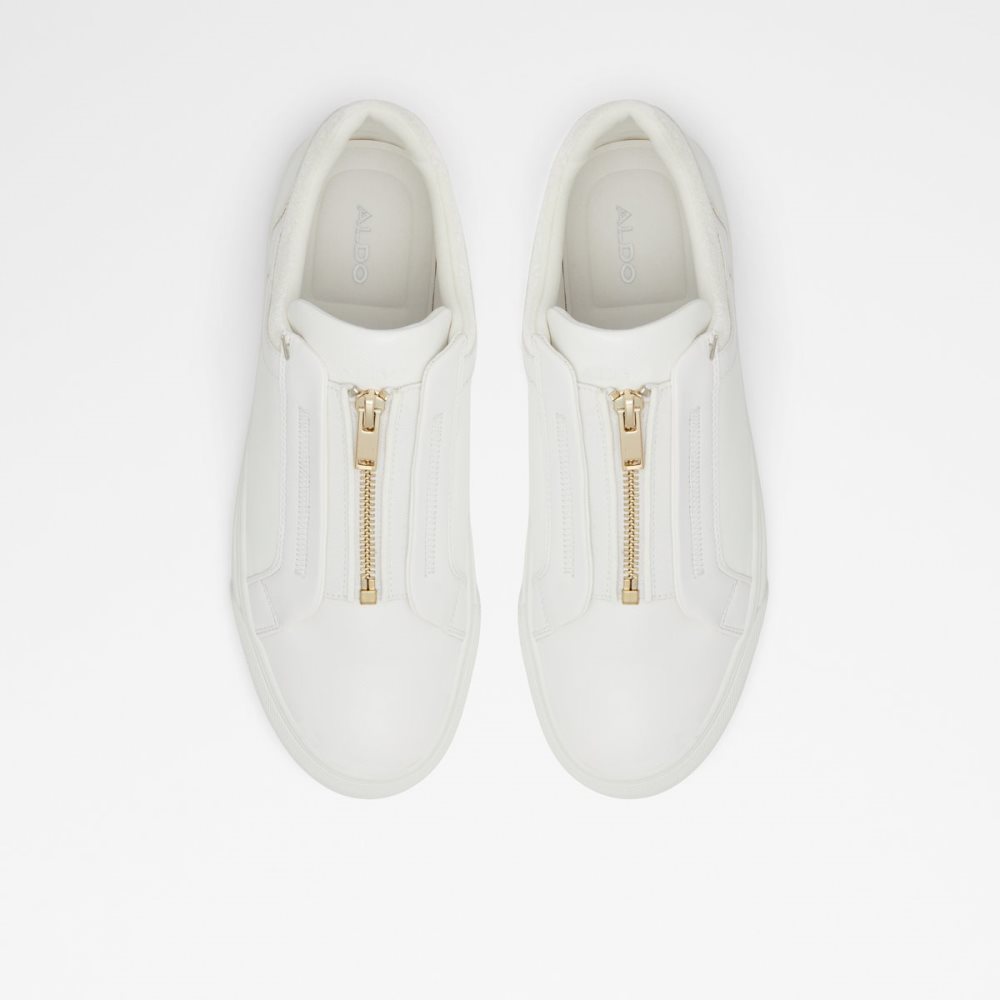 White Aldo Xander Slip-on Sneakers | 27LWPTDJS