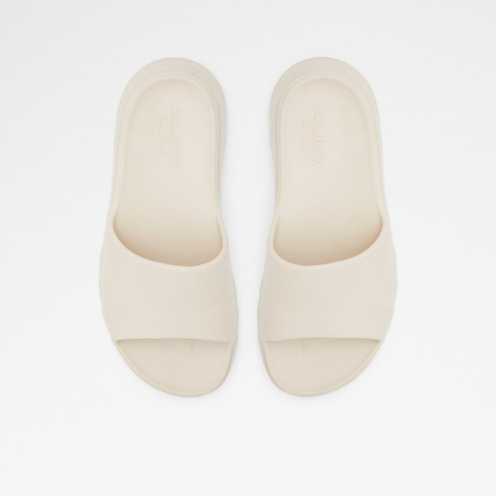 White Aldo Yassi Slide Sandal Sandals | 18TIZWPRE