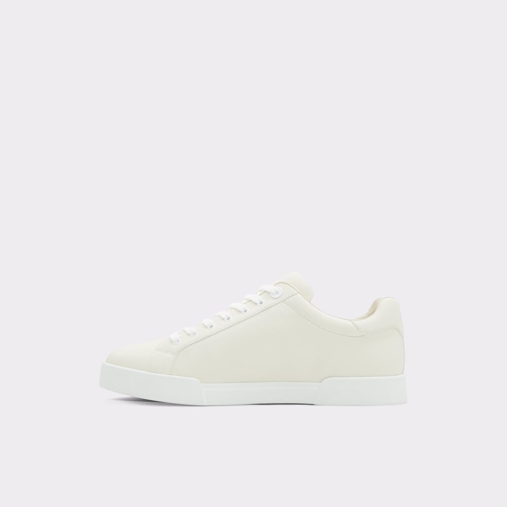 White / Beige Aldo Neo Low Top - Cup Sole Sneakers | 19JXRFDLV