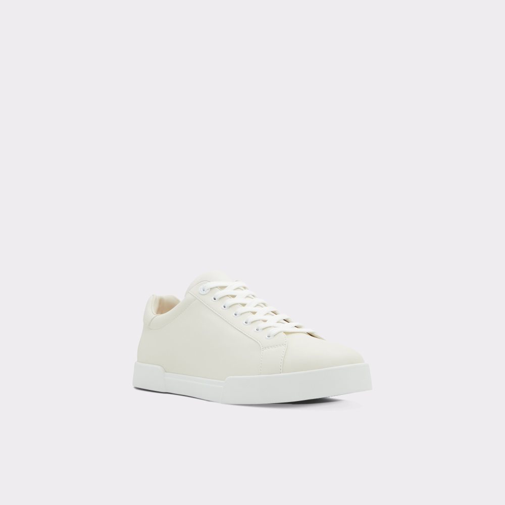 White / Beige Aldo Neo Low Top - Cup Sole Sneakers | 19JXRFDLV