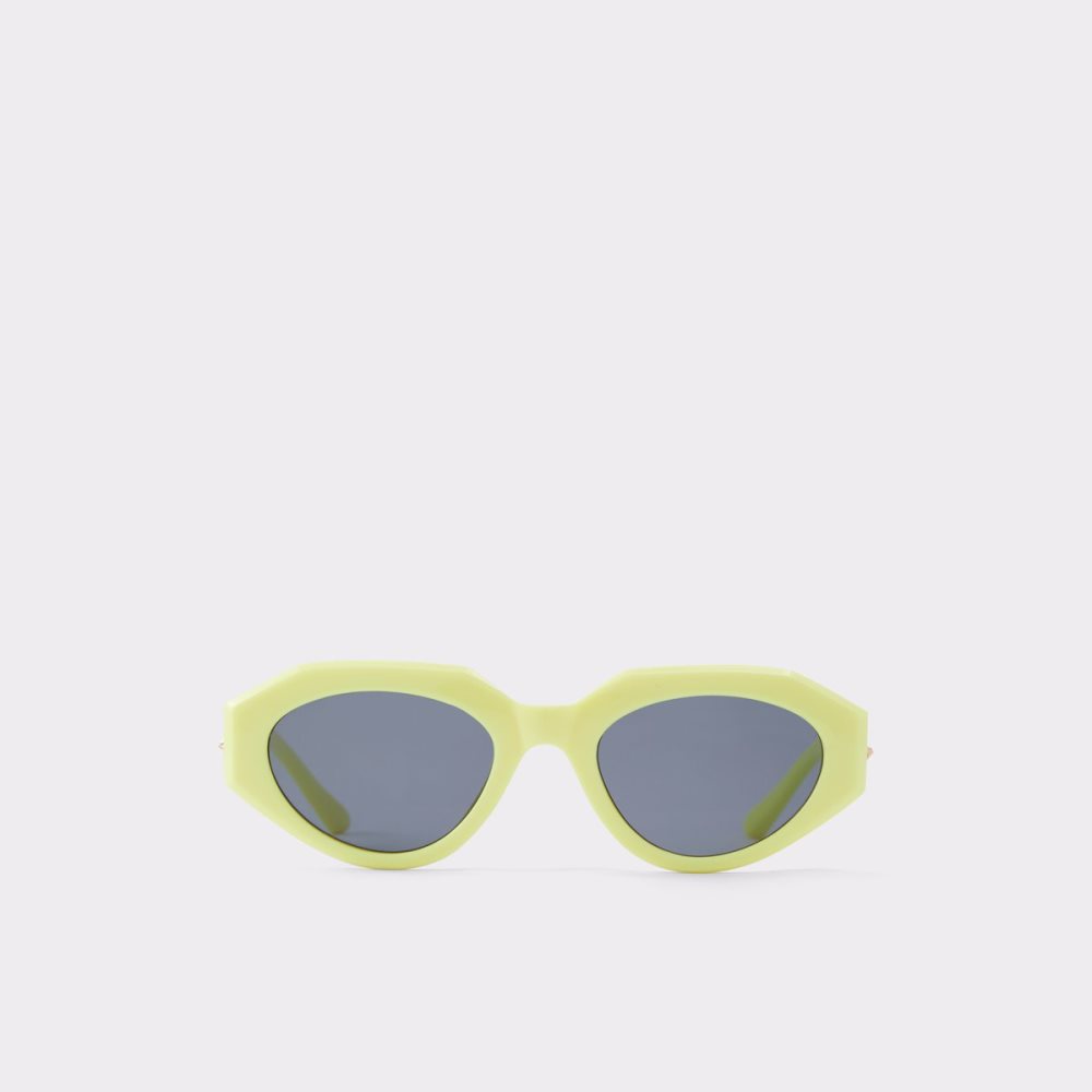 Yellow Aldo Galoren Square Sunglasses | 80HYFRVAX